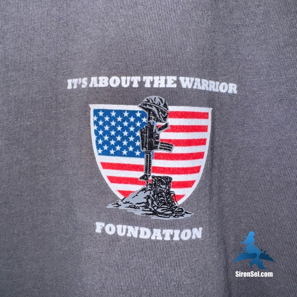 1173 Nine Line Apparel “13 STRONG” Tribute Tee – XL - Gray - Picture 7 of 9